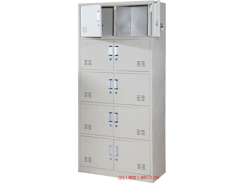 十格带门工具柜