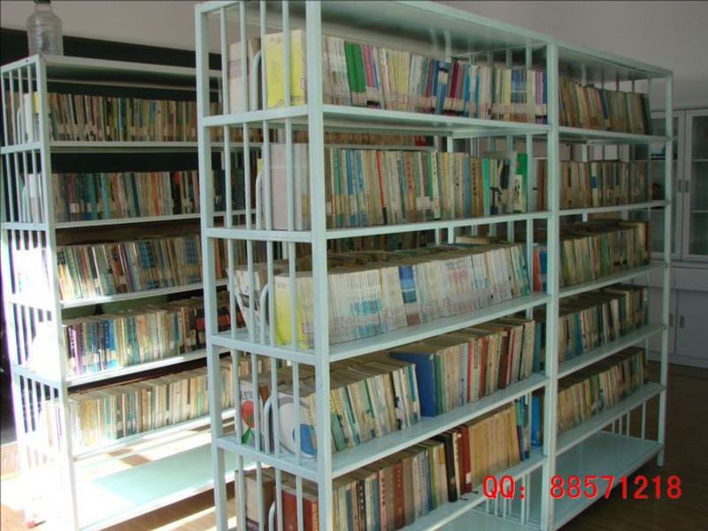 学校图书馆书架