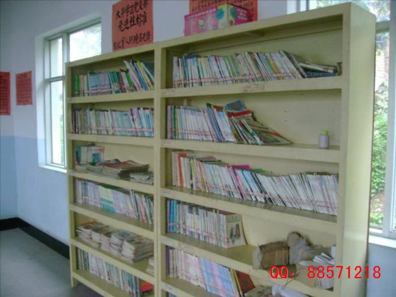学校图书馆书架